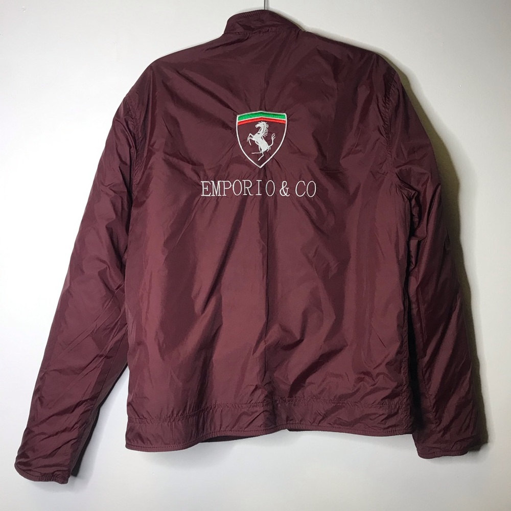 NWT men’s xl emporio&co reversible jacket